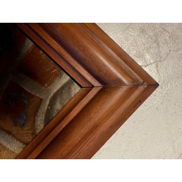 ANTICO DIPINTO OLIO MADONNA GESU BAMBINO MESSAGGIO ai SANTI RELIGIOSO '600/'700