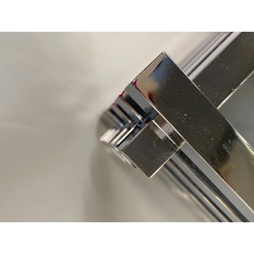 LAMPADA da TAVOLO CROMATA R. Rega o G. Sciolari METAL TABLE LAMP 20x20 cm '70