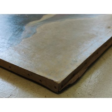 ANTICO QUADRO DIPINTO P. Bonnard OLIO TELA 1900 PAESAGGIO Lago di Como BELLAGIO