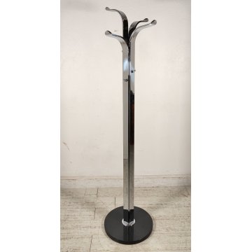 APPENDIABITI CROMATO anni 70 MARMO DESIGN Stile Acerbis VINTAGE attaccapanni