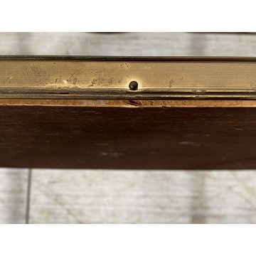 CARRELLO BAR MID CENTURY MODERN LEGNO OTTONE MANIGLIE DESIGNO MAZZA GOLF