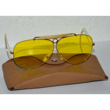 RARO RAY BAN anni 60 VINTAGE Bausch Lomb 12k GOLD FILLED occhiali sole AVIATOR