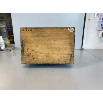 ANTICO GRUPPO SCULTOREO GESSO CASSETTA ELAMOSINA MISSIONI FRANCESCANE '800