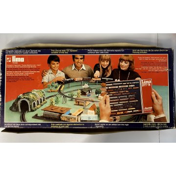 TRENO LIMA TRAINS '70s SCARICA AUTO 7104T MODELLISMO FERROVIARIO FUNZIONANTE