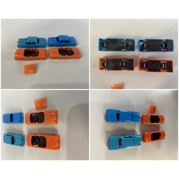 TRENO LIMA TRAINS '70s SCARICA AUTO 7104T MODELLISMO FERROVIARIO FUNZIONANTE