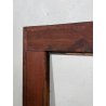 ANTICA CORNICE GUILLOCHE epoca 800 OLD LEGNO SCOLPITO EBANIZZATO 92X72cm RADICA