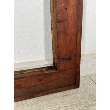 ANTICA CORNICE GUILLOCHE epoca 800 OLD LEGNO SCOLPITO EBANIZZATO 92X72cm RADICA