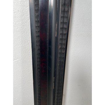 GRANDE ANTICA CORNICE GUILLOCHE epoca 800 LEGNO SCOLPITO EBANIZZATO 151 X 112 cm