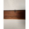 GRANDE ANTICA CORNICE GUILLOCHE epoca 800 LEGNO SCOLPITO EBANIZZATO 151 X 112 cm