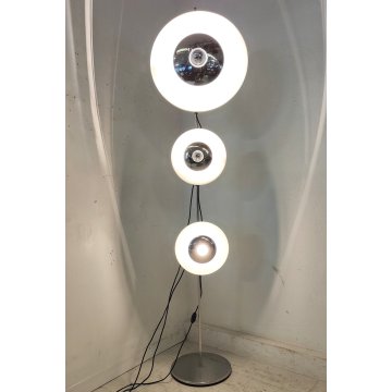 LAMPADA da TERRA 3 luci DESIGN Enrico Tronconi 1970 Vintage Floor Lamp PIANTANA