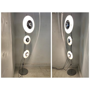 LAMPADA da TERRA 3 luci DESIGN Enrico Tronconi 1970 Vintage Floor Lamp PIANTANA