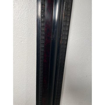 ENORME ANTICA CORNICE GUILLOCHE epoca 800 LEGNO SCOLPITO EBANIZZATO 151 X 112 cm