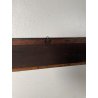 ENORME ANTICA CORNICE GUILLOCHE epoca 800 LEGNO SCOLPITO EBANIZZATO 151 X 112 cm