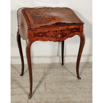 ANTICA RIBALTA MOSSA FRANCESE Luigi XV epoca 800 da centro INTARSIATA BRONZO