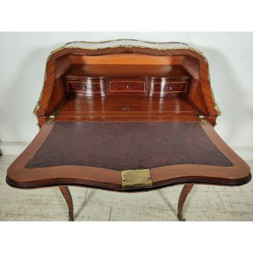 ANTICA RIBALTA MOSSA FRANCESE Luigi XV epoca 800 da centro INTARSIATA BRONZO