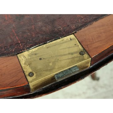 ANTICA RIBALTA MOSSA FRANCESE Luigi XV epoca 800 da centro INTARSIATA BRONZO