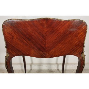 ANTICA RIBALTA MOSSA FRANCESE Luigi XV epoca 800 da centro INTARSIATA BRONZO