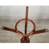 ANTICO TRESPOLO PORTA VASO legno faggio EPOCA 900 STILE THONET treppiede STATUA