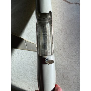 GIOCO LATTA VINTAGE AEREO FRICTION Jet Airliner BOEING MF-833 FUNZIONA CHINA '60