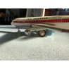 GIOCO LATTA VINTAGE AEREO FRICTION Jet Airliner BOEING MF-833 FUNZIONA CHINA '60
