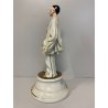 STATUINA FIGURA Pierrot 1846 PORCELLANA CAPODIMONTE Roberto Brambilla 30 cm/h