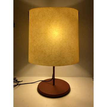 LAMPADA Stilnovo DESIGN R Beretta A Macchi Cassia METALLO GHISA PERGAMENA 2 LUMI