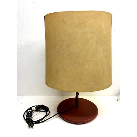 LAMPADA Stilnovo DESIGN R Beretta A Macchi Cassia 2 LUMI METALLO GHISA PERGAMENA