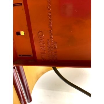 LAMPADA Stilnovo DESIGN R Beretta A Macchi Cassia 2 LUMI METALLO GHISA PERGAMENA