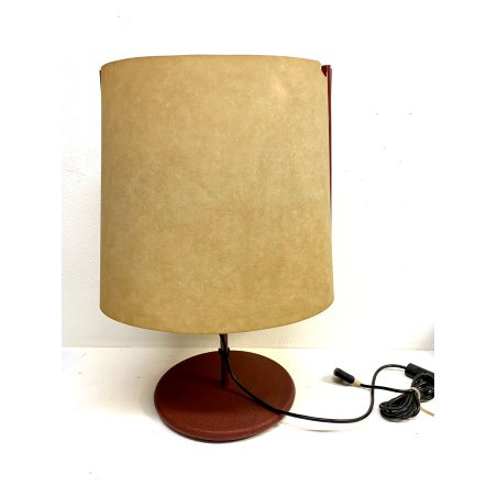 LAMPADA Stilnovo DESIGN R Beretta A Macchi Cassia 2 LUCI METALLO GHISA PERGAMENA