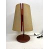 LAMPADA Stilnovo DESIGN R Beretta A Macchi Cassia 2 LUCI METALLO GHISA PERGAMENA