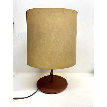 LAMPADA Stilnovo DESIGN R Beretta A Macchi Cassia 2 LUCI METALLO GHISA PERGAMENA