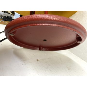 LAMPADA Stilnovo DESIGN R Beretta A Macchi Cassia 2 LUCI METALLO GHISA PERGAMENA