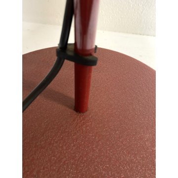 LAMPADA Stilnovo DESIGN R Beretta A Macchi Cassia 2 LUCI METALLO GHISA PERGAMENA