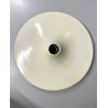 LAMPADA PARETE SOFFITTO Stilnovo "Disco" DESIGN G. Gorgoni METALLO BIANCO ø 39cm