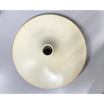 LAMPADA WALL CEILING LAMP Stilnovo DISCO DESIGN G. Gorgoni METALLO BIANCO ø 39cm