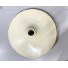 LAMPADA WALL CEILING LAMP Stilnovo DISCO DESIGN G. Gorgoni METALLO BIANCO ø 39cm