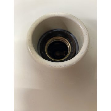 LAMPADA WALL CEILING LAMP Stilnovo DISCO DESIGN G. Gorgoni METALLO BIANCO ø 39cm