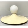LAMPADA DISCO WALL CEILING LAMP Stilnovo DESIGN G. Gorgoni METALLO BIANCO ø 39cm