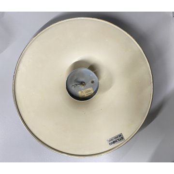 LAMPADA DISCO WALL CEILING LAMP Stilnovo DESIGN G. Gorgoni METALLO BIANCO ø 39cm