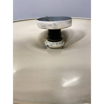 LAMPADA DISCO WALL CEILING LAMP Stilnovo DESIGN G. Gorgoni METALLO BIANCO ø 39cm