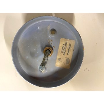 LAMPADA DISCO WALL CEILING LAMP Stilnovo DESIGN G. Gorgoni METALLO BIANCO ø 39cm