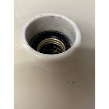 LAMPADA DISCO WALL CEILING LAMP Stilnovo DESIGN G. Gorgoni METALLO BIANCO ø 39cm