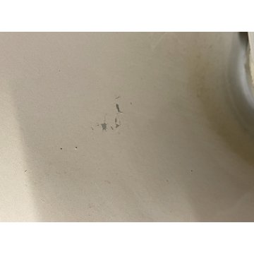 LAMPADA DISCO WALL CEILING LAMP Stilnovo DESIGN G. Gorgoni METALLO BIANCO ø 39cm