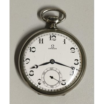 ANTICO OROLOGIO TASCA Omega EPOCA 900 cal 38.5L T1 TASCHINO Old Pocket Watch