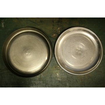 ANTICA BILANCIA 2 PIATTI CUCINA NEGOZIO PESA MARMO LEGNO FERRO Set 10 PESI '900