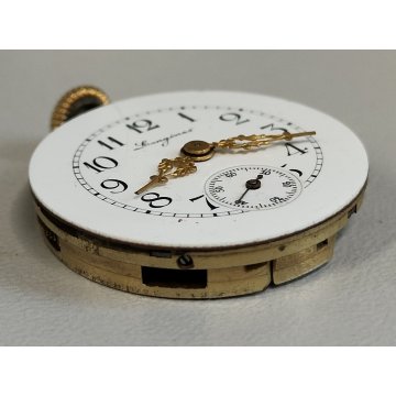 MOVIMENTO OROLOGIO TASCA POLSO Longines MECCANICO epoca 900 WATCH dial ø 26 mm