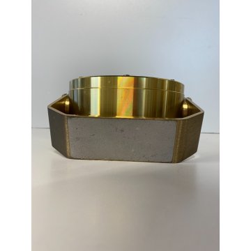 RARO BAROMETRO NAUTICO VINTAGE Chronometerwerke WEMPE Hamburg OTTONE FUNZIONANTE