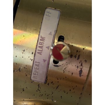 RARO BAROMETRO NAUTICO VINTAGE Chronometerwerke WEMPE Hamburg OTTONE FUNZIONANTE