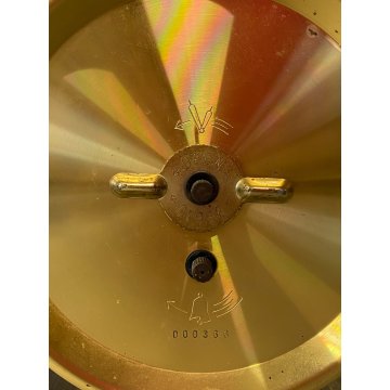 RARO BAROMETRO NAUTICO VINTAGE Chronometerwerke WEMPE Hamburg OTTONE FUNZIONANTE