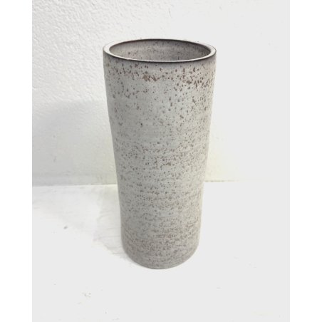 VASO CILINDRICO GRES CERAMICA Nove DESIGN Alessio Tasca MINIMALISTA 26,5cm/h '70